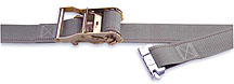 Cargo control logistic strap with ratchet
